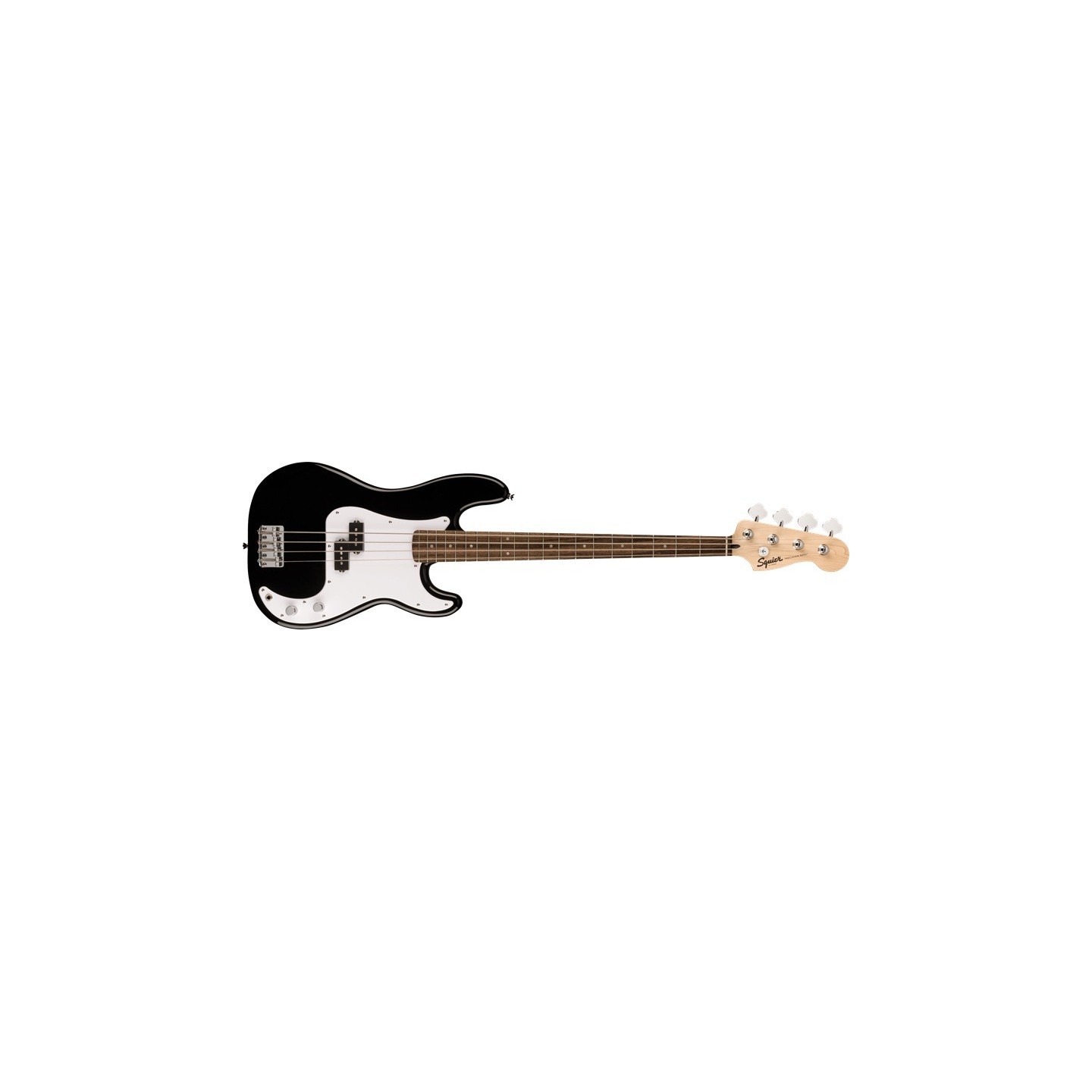 FENDER Squier Sonic Precision Bass, Laurel Fingerboard, White Pickguard, Black - vai con la sigla