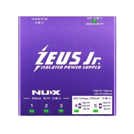 NUX NIP-Z6 Alimentatore multiplo professionale (6 uscite) - vai con la sigla