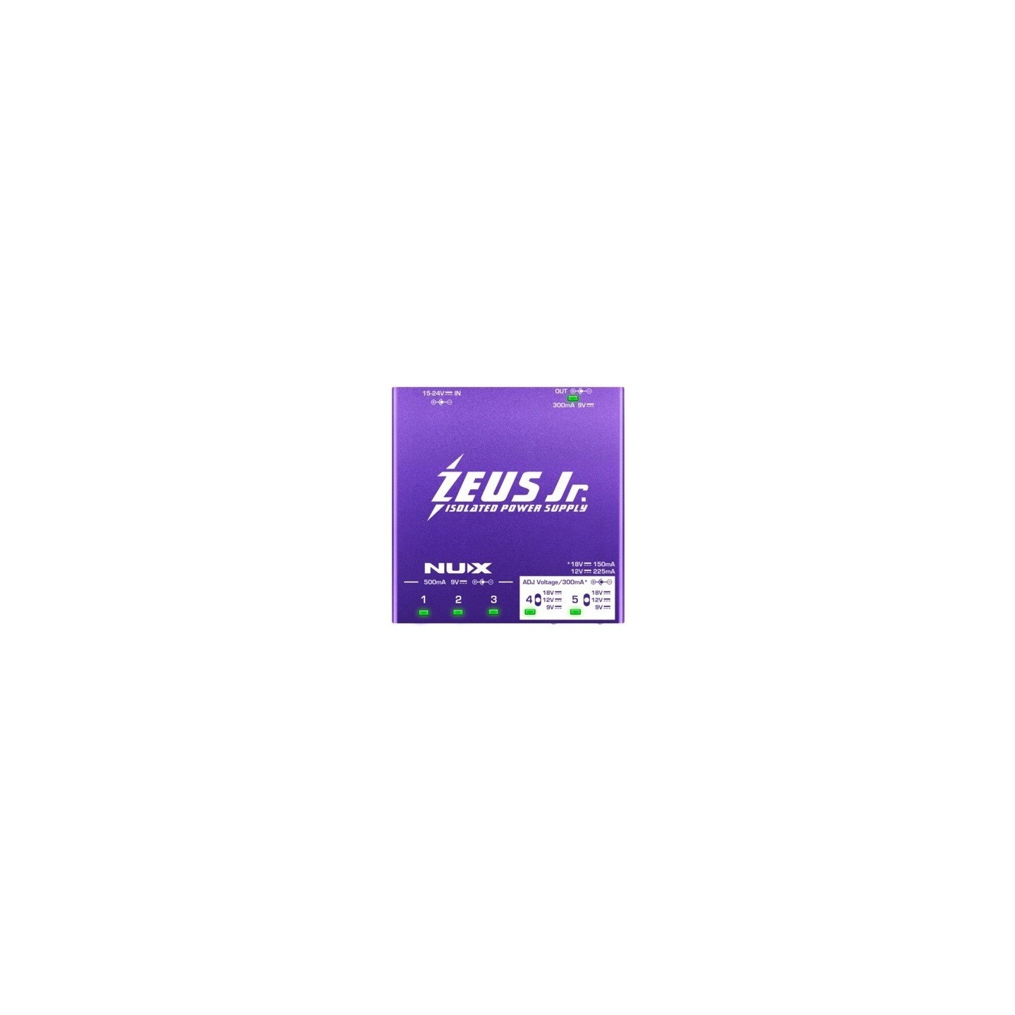 NUX NIP-Z6 Alimentatore multiplo professionale (6 uscite) - vai con la sigla