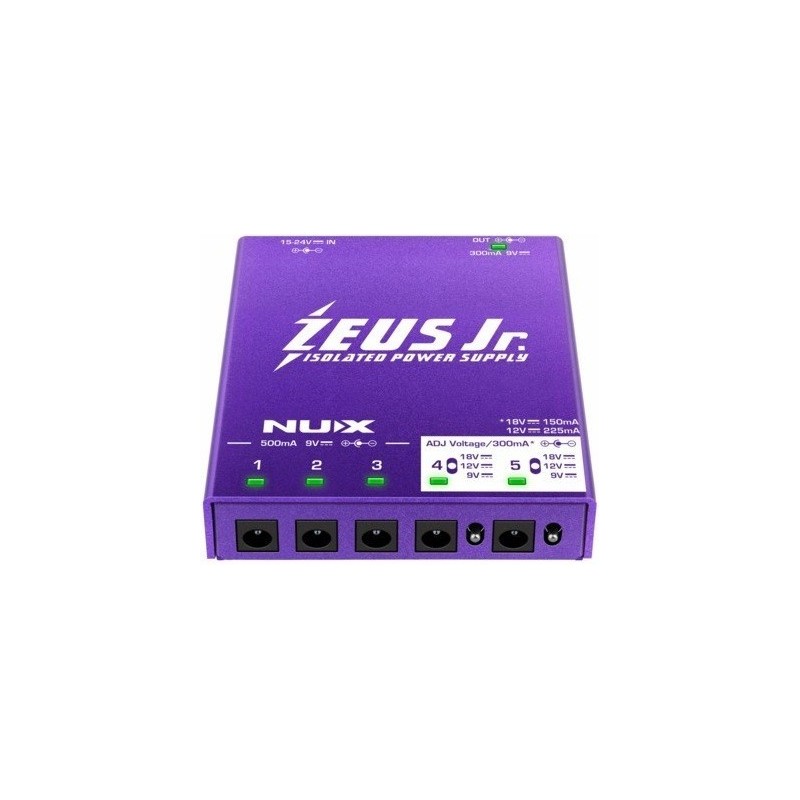 NUX NIP-Z6 Alimentatore multiplo professionale (6 uscite) - vai con la sigla