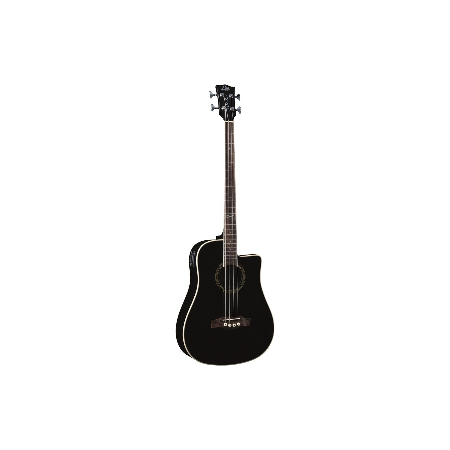 Eko Guitars - NXT Bass B100ce See Through Black - vai con la sigla