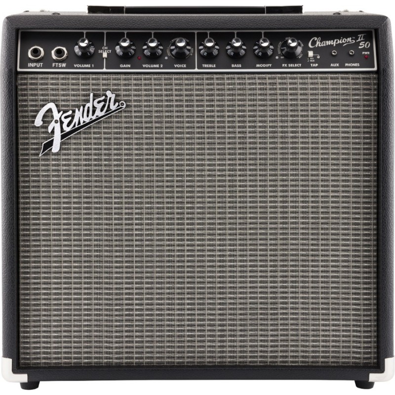 FENDER  Champion II 50, amplificatore combo per chitarra elettrica 50w - vai con la sigla