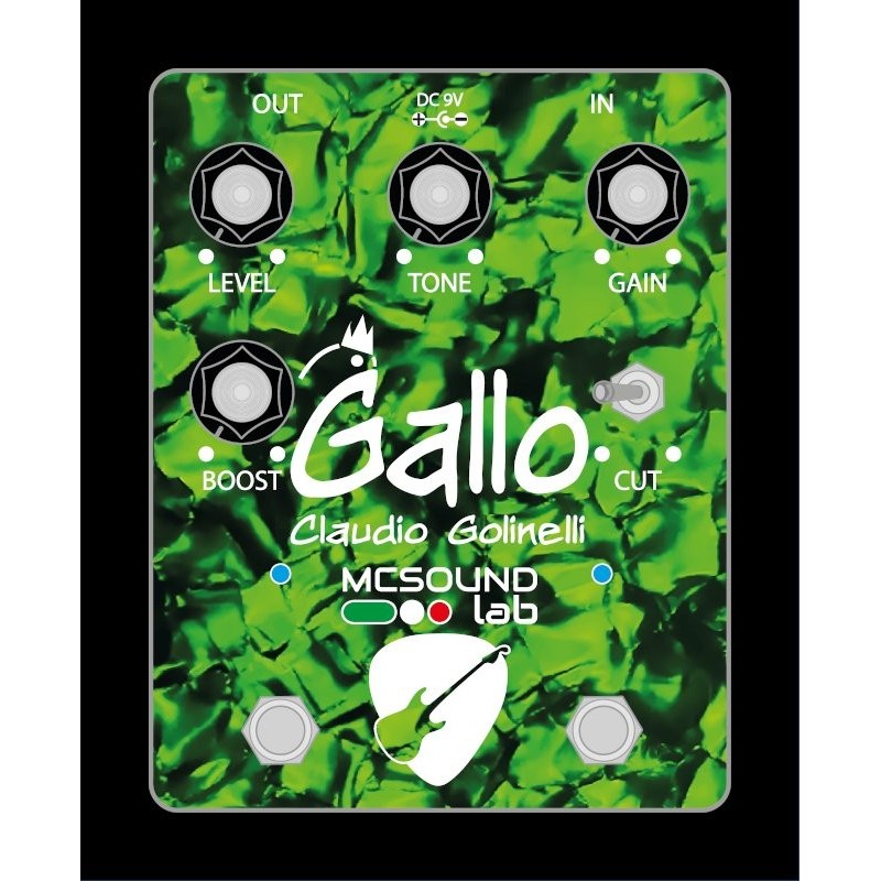 MCSOUND Lab GALLO - Claudio Golinelli signature - vai con la sigla