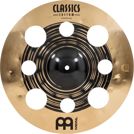 MEINL Classics Custom Dual 16" Dual Trash Crash - CC16DUTRC - vai con la sigla