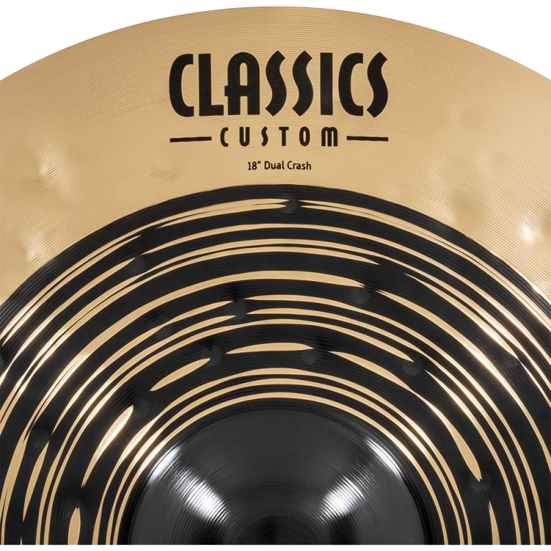 MEINL Classics Custom Dual 18" Dual Crash - CC18DUC - vai con la sigla