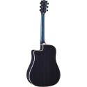 Eko Guitars - NXT D100ce See Through Blue - vai con la sigla