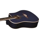 Eko Guitars - NXT D100ce See Through Blue - vai con la sigla