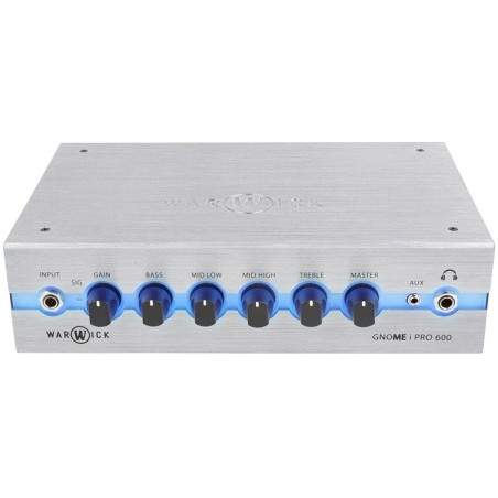 WARWICK GNOME I PRO 6  Mini-Testata per basso 600W con USB - vai con la sigla