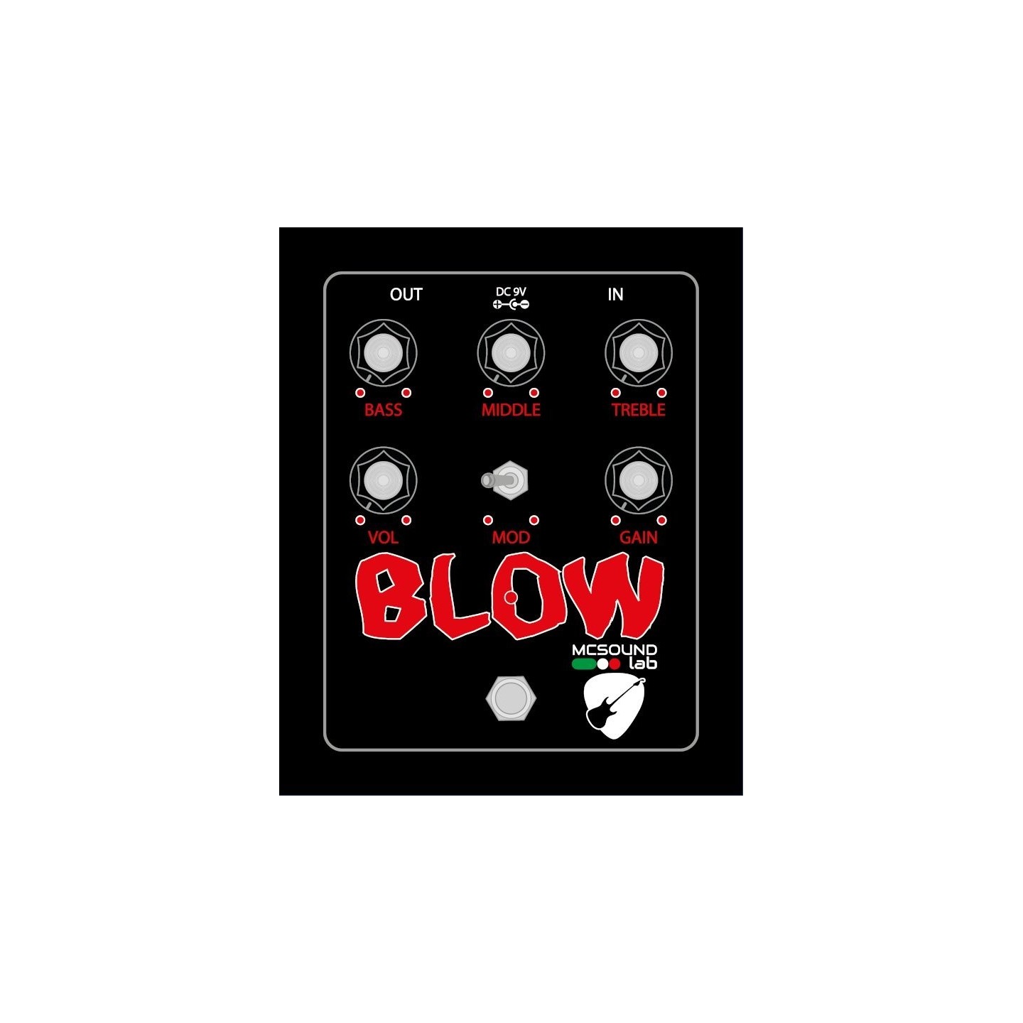 MCSOUND LAB Blow distorsore - vai con la sigla