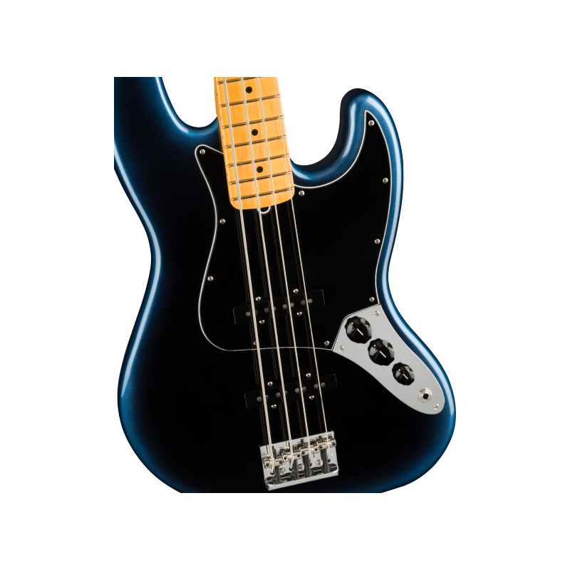 FENDER American Professional II Jazz Bass, Maple Fingerboard, Dark Night - vai con la sigla