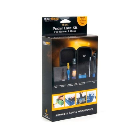MUSIC NOMAD Pedal Care Kit 12pcs per chitarra e basso - vai con la sigla