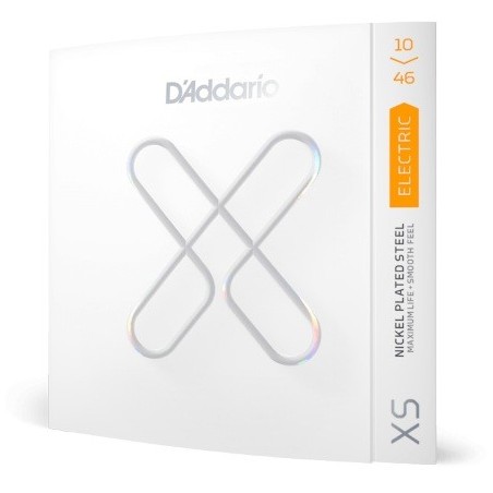 D'Addario Corde rivestite XS Nickel per chitarra elettrica, scalatura Regular Light 10-46 - vai con la sigla