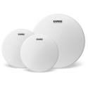 EVANS Confezione da 3 pelli sabbiate G2 per tom rispettivamente di 10 ", 12 " e 14 ", Fusion - vai con la sigla