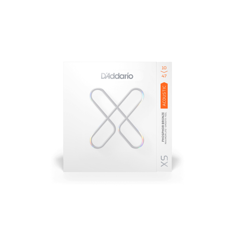 D'Addario XSAPB1047 - Corde in fosforo-bronzo, scalatura extra leggera, 10-47 - vai con la sigla