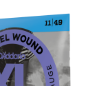 D'ADDARIO EXL115 per chitarra elettrica, Nickel Wound, Medium/Blues-Jazz Rock, 11-49 - vai con la sigla