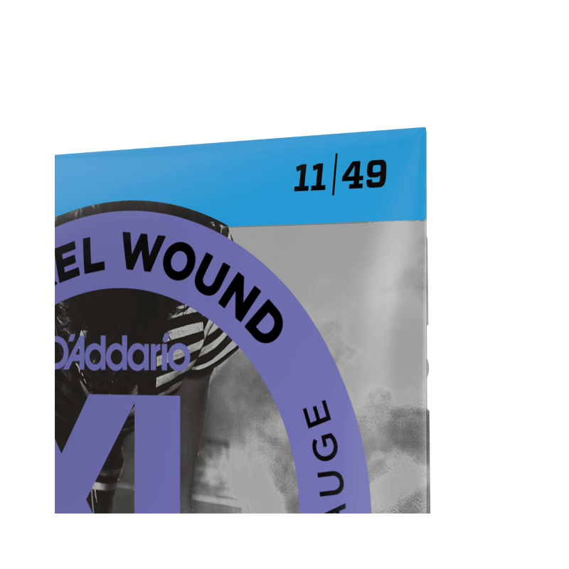 D'ADDARIO EXL115 per chitarra elettrica, Nickel Wound, Medium/Blues-Jazz Rock, 11-49 - vai con la sigla
