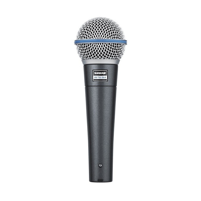 SHURE - BETA58A MICROFONO VOCE DINAMICO SUPERCARDIOIDE - vai con la sigla