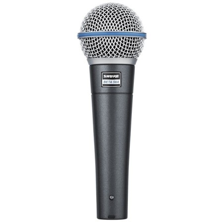 SHURE - BETA58A MICROFONO VOCE DINAMICO SUPERCARDIOIDE - vai con la sigla