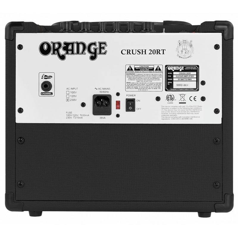 ORANGE CRUSH 20RT BK - vai con la sigla