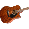 FENDER CD-60SCE Dreadnought, All-Mahogany - vai con la sigla