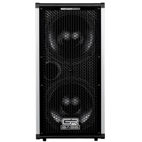 GRBass AT212SLIM Cassa 2x12 900w 8 Ohm Aerotech Carbonio Black Tolex - vaiconlasigla
