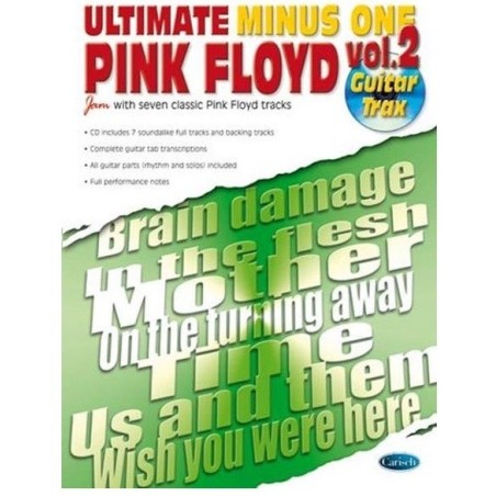 ULTIMATE MINUS 1 PINK FLOYD V.2 + CD - SPARTITI + TABLATURE + BASI MUSICALI - vai con la sigla