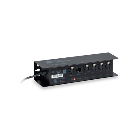 SPLITTER DMX CENTOLIGHT SCENESPLIT 4 PLUS