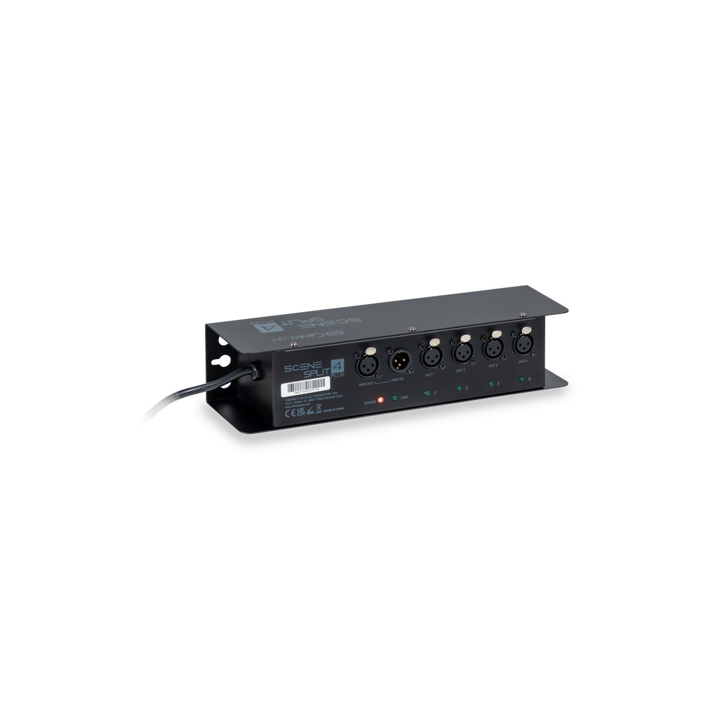SPLITTER DMX CENTOLIGHT SCENESPLIT 4 PLUS