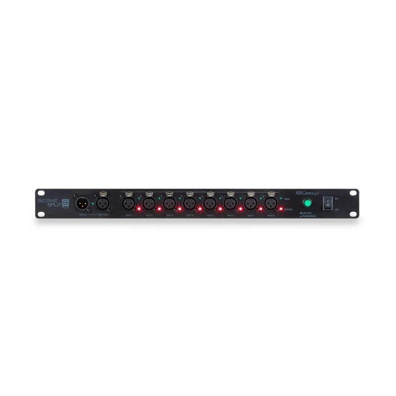SPLITTER DMX CENTOLIGHT SCENESPLIT 8 PLUS