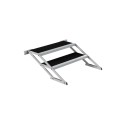 Scala con 2 gradini regolabile da 40 a 60 cm CL-ADST2S-40