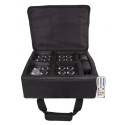 BORSA PER 4 PAR A BATTERIA QRM-BAG per PORTRAIT Q-AIR-mini