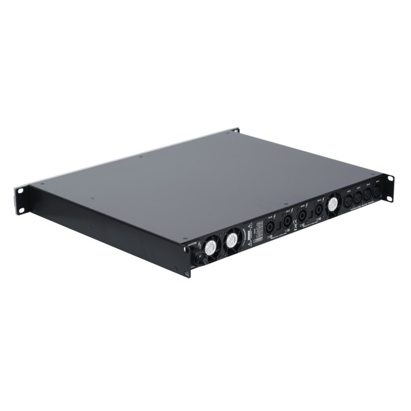 AMPLIFICATORE CLASSE D STUDIOMASTER DQX4-2600 4X650W - 8OHM CON PFC & DSP