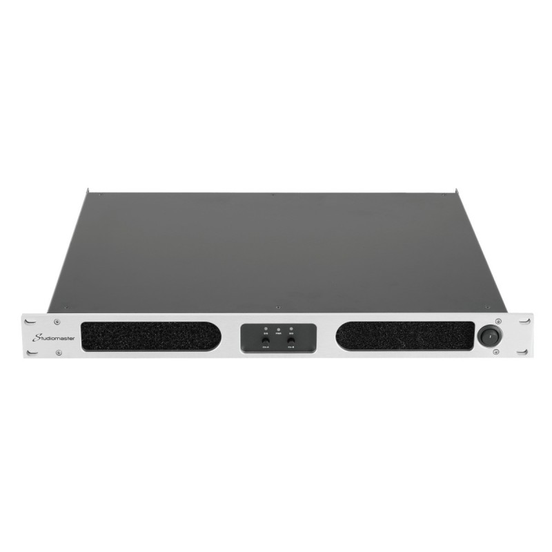 AMPLIFICATORE CLASSE D STUDIOMASTER QX2-6000 2X3000W - 8OHM CON PFC