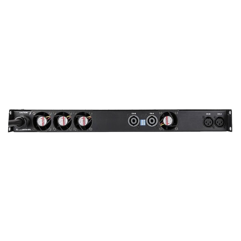 AMPLIFICATORE CLASSE D STUDIOMASTER QX2-6000 2X3000W - 8OHM CON PFC