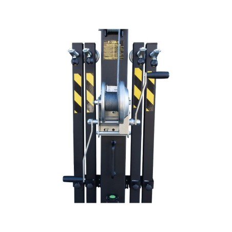 ELEVATORE A CARICO SUPERIORE FANTEK  TK 6422  6,4M. ALTEZZA.225 KG. NERO. DIN (T106D)