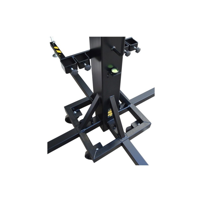 ELEVATORE A CARICO SUPERIORE FANTEK  TK 6422  6,4M. ALTEZZA.225 KG. NERO. DIN (T106D)