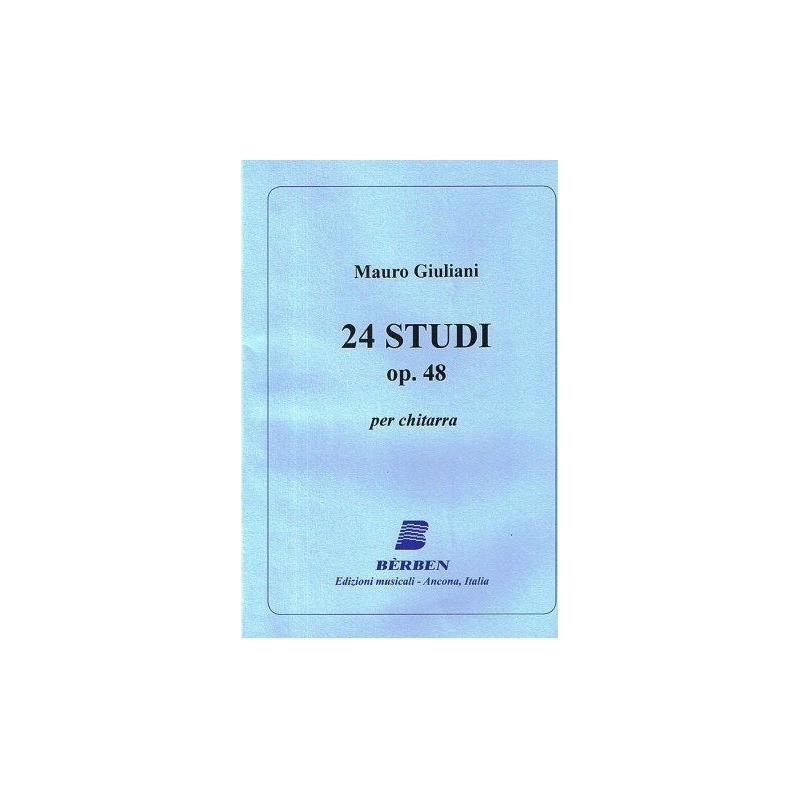 24 Studi per chitarra Op. 48 - vai con la sigla