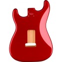 Corpo Fender Deluxe Series Stratocaster HSH Alder 2 Point Bridge M Candy App Red 0997103709