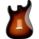 Corpo Fender Classic Series 60's Stratocaster SSS Alder Vintage Bridge M 3-C Sunb