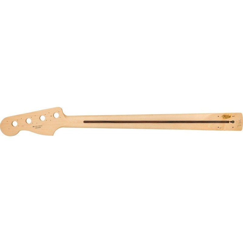 Manico Fender Standard Series Precision Bass 20 Medium Jumbo Frets Nat Pau Ferro