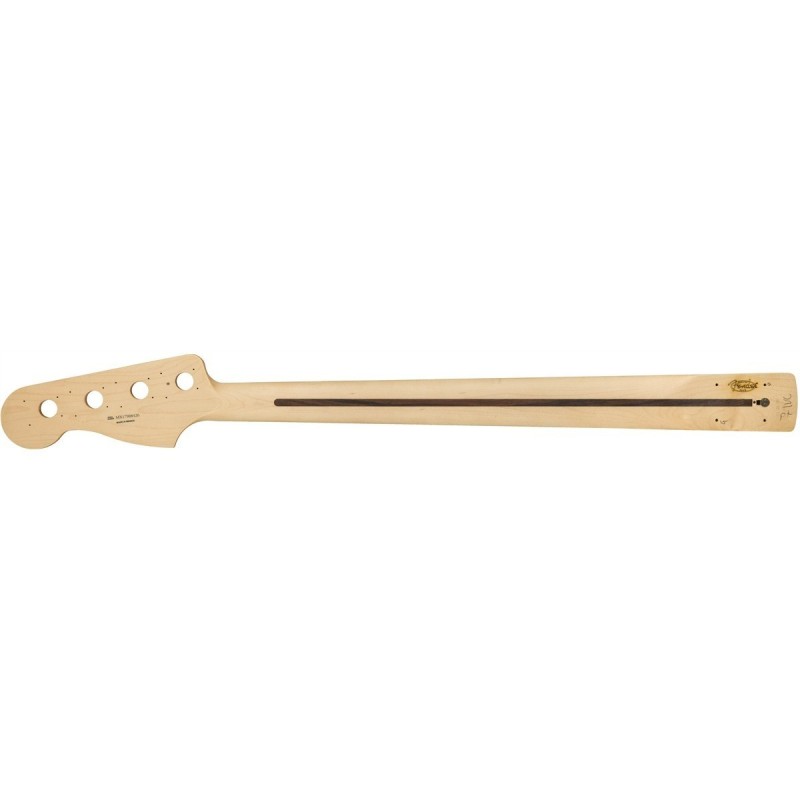 Manico Fender Standard Series Precision Bass 20 Medium Jumbo Frets Nat Pau Ferro