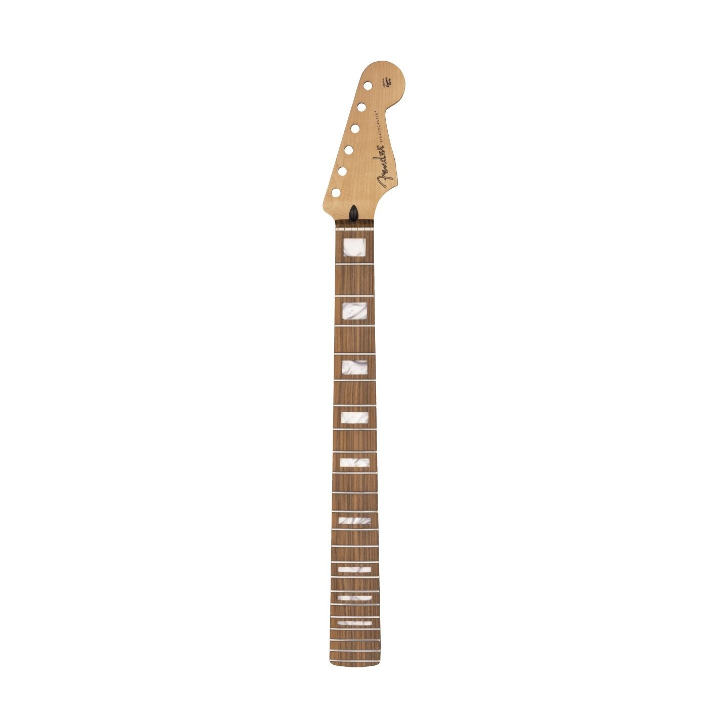 Manico Fender Player Strato Neck w/Block Inlays, 22 Medium Jumbo Frets, Pau Ferro