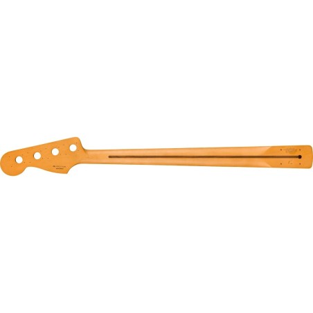 Manico Fender Precision to Jazz Bass Conversion  20 Med Jumbo Frets 1 Radius Maple