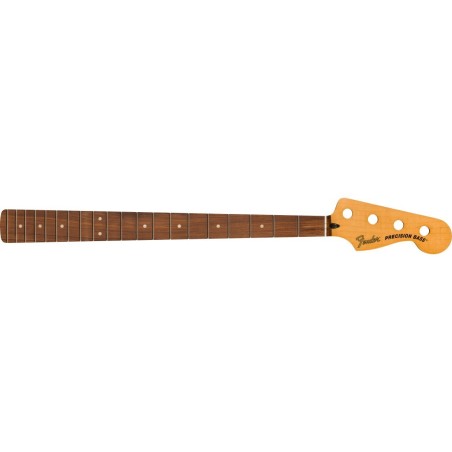 Manico Fender Precision to Jazz Bass Conversion  20 Med Jumbo Frets 1 Radius Pau Ferro