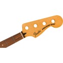 Manico Fender Precision to Jazz Bass Conversion  20 Med Jumbo Frets 1 Radius Pau Ferro