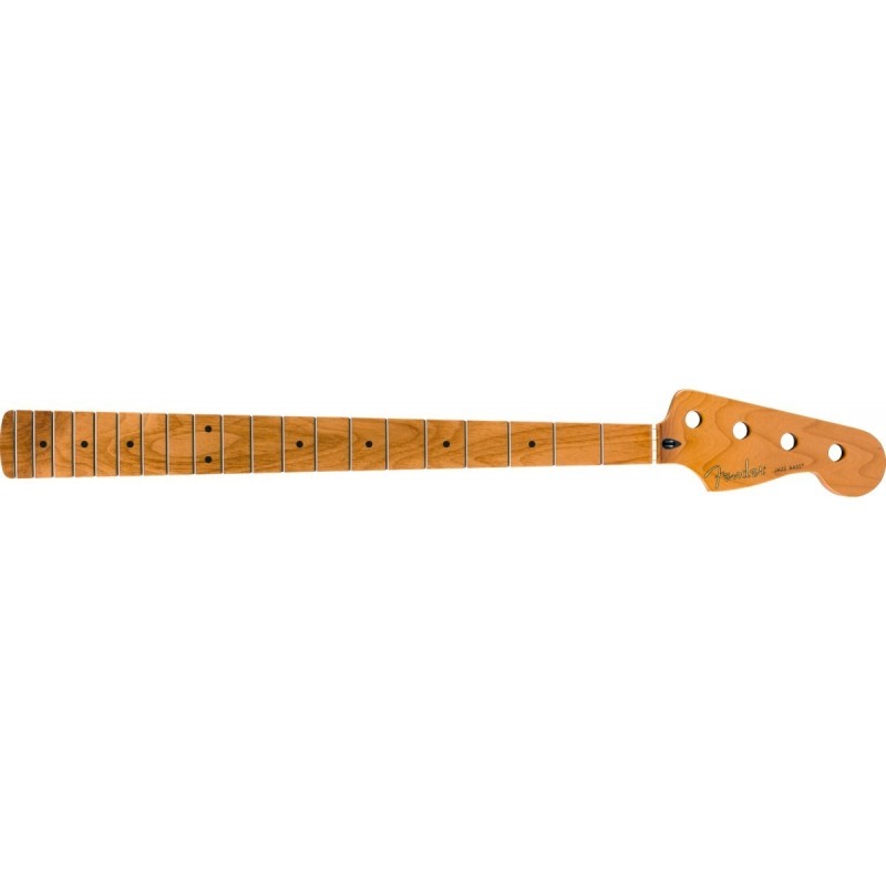 Manico Fender Roasted Maple Jazz Bass 20 Medium Jumbo Frets 9.5" Natural 0990702920