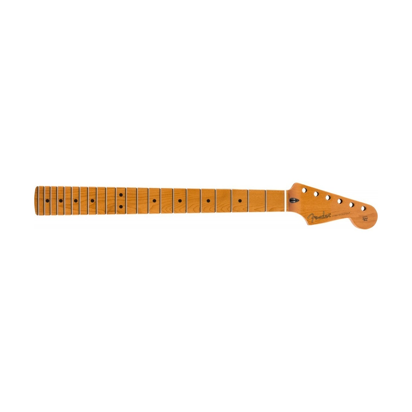 Manico Fender Roasted Maple Stratocaster 12" Maple, Flat Oval Shape 0990402920
