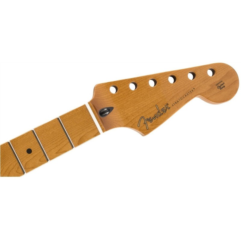 Manico Fender Roasted Maple Stratocaster 12" Maple, Flat Oval Shape 0990402920