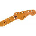 Manico Fender Roasted Maple Stratocaster 12" Maple, Flat Oval Shape 0990402920