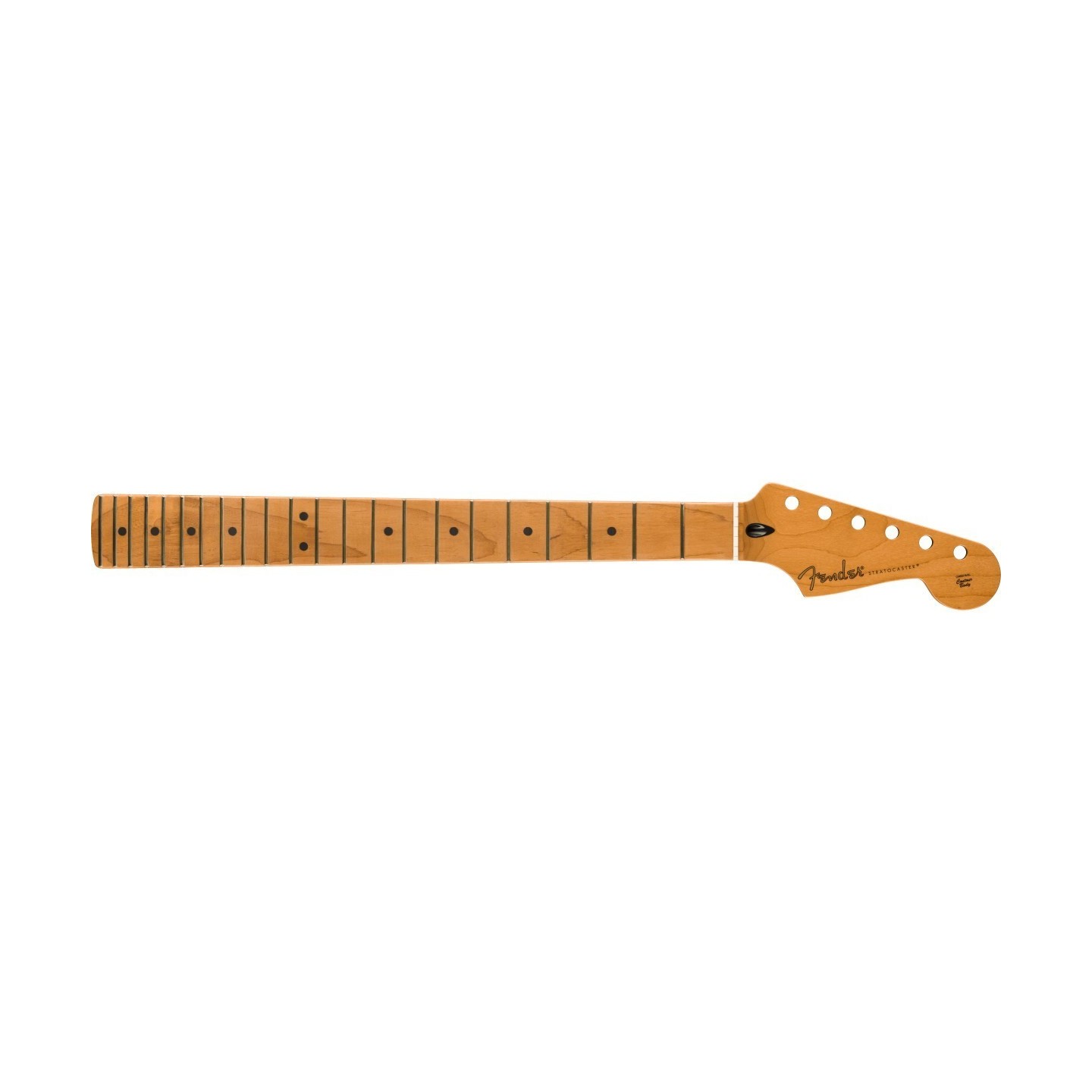 Manico Fender Satin Roasted Maple Stratocaster, 22 Jumbo Frets, 12", Maple 0990492920
